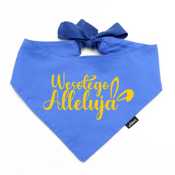 Levně Velikonoční modrá Nákrčník pro veselého psa Aleluja Psiakrew S