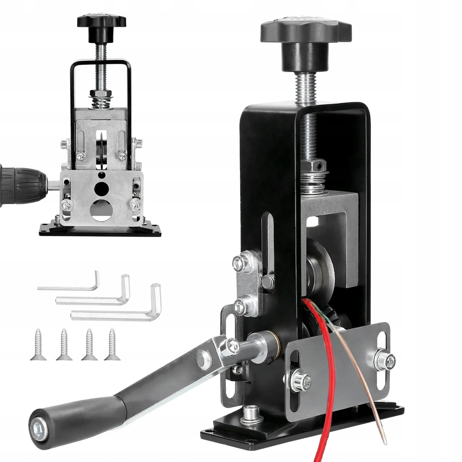 Korowarka Na Kabely Profesionální Stroj Na Vodiče Odizolovač 1-20 mm