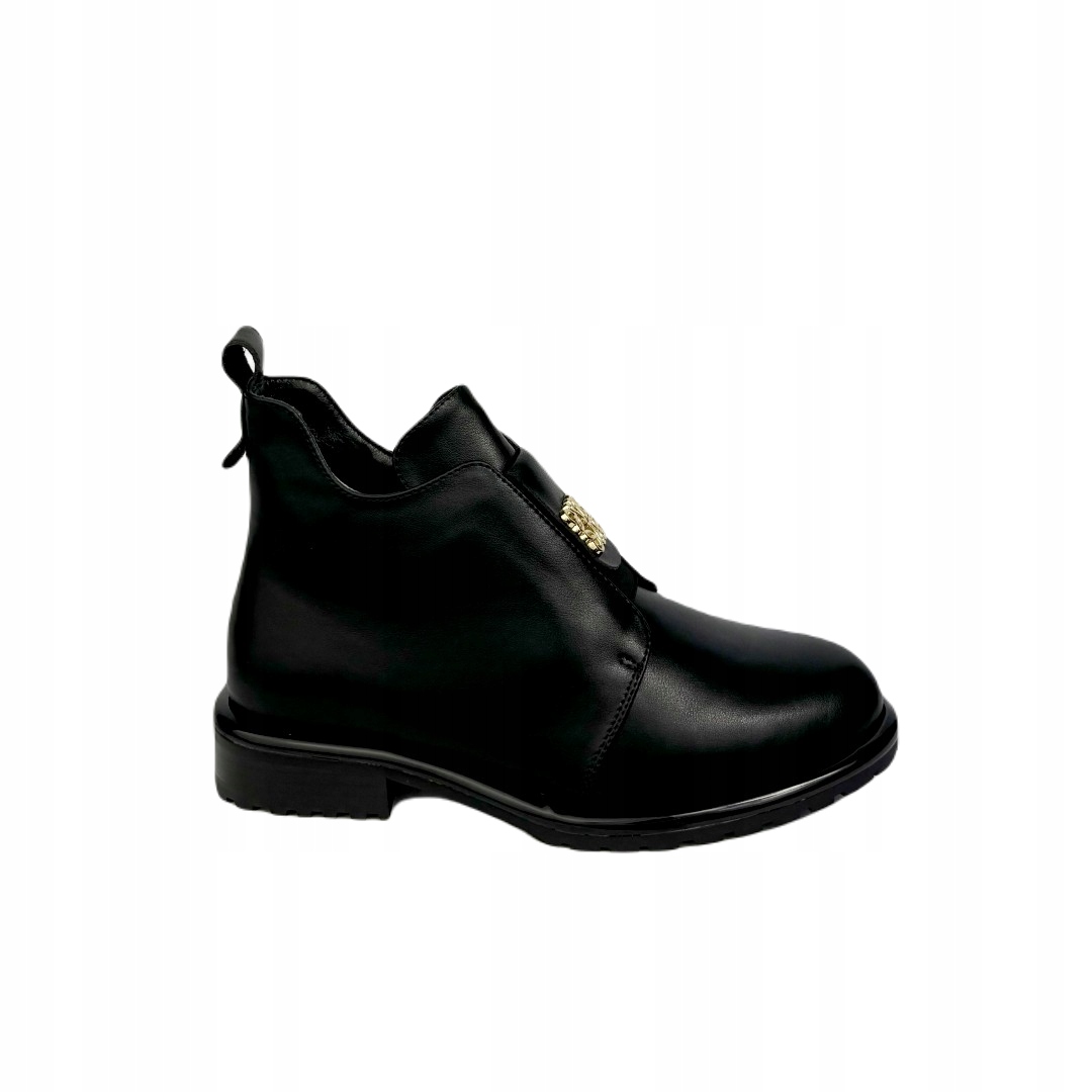 Dámské kotníkové boty Artiker 55C1127 Černé Lico 37, Černá