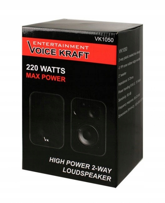 KOLUMNY 8 szt + WZMACNIACZ NAGŁOŚNIENIE RADIOWĘZEŁ Konstrukcja dwudrożne