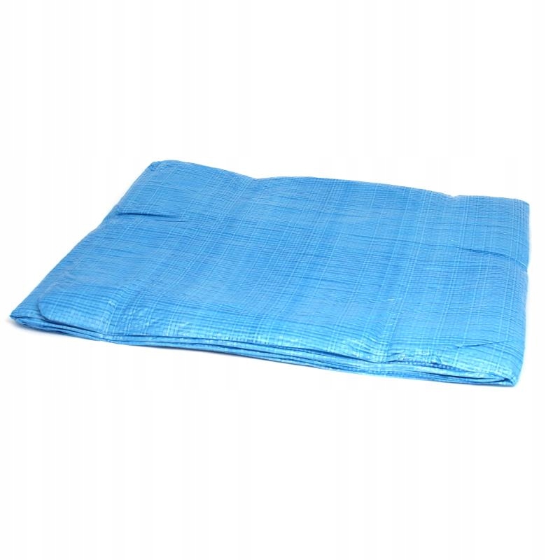 Plandeka standard 10x 12m niebieska 75gr/m2