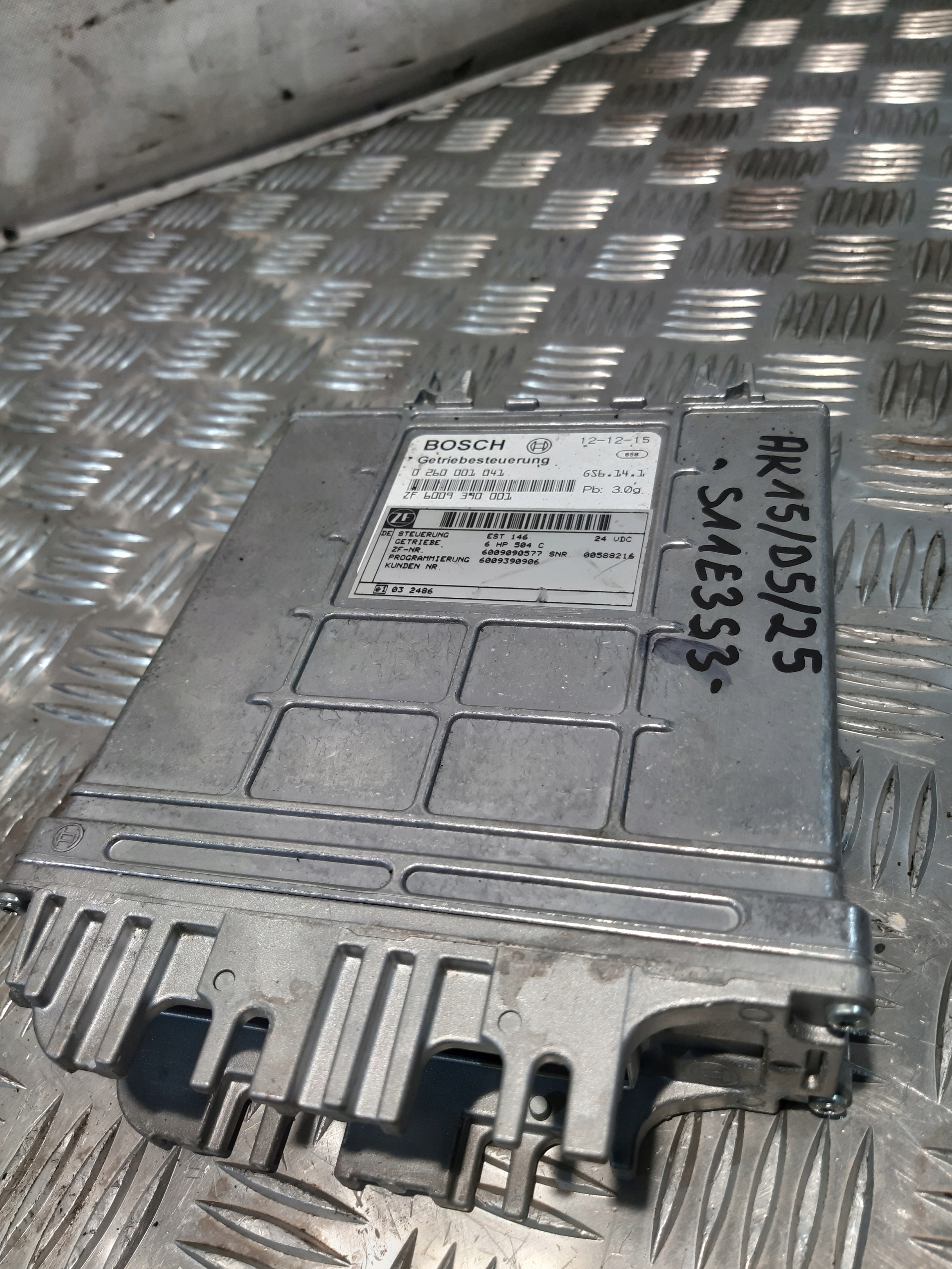 control unit gearboxes ZF 0260001041 EST146 6009390001 6HP 504 C