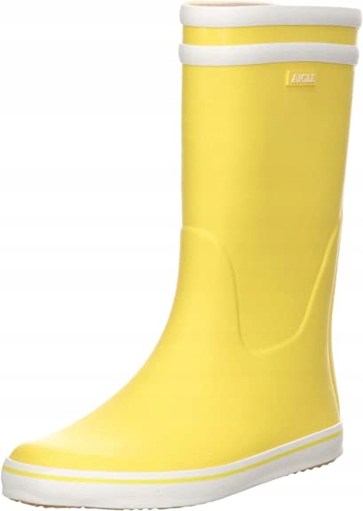 AIGLE BUTY DAMSKIE KALOSZE ŻÓŁTE WSUWANE 41 1SŻG