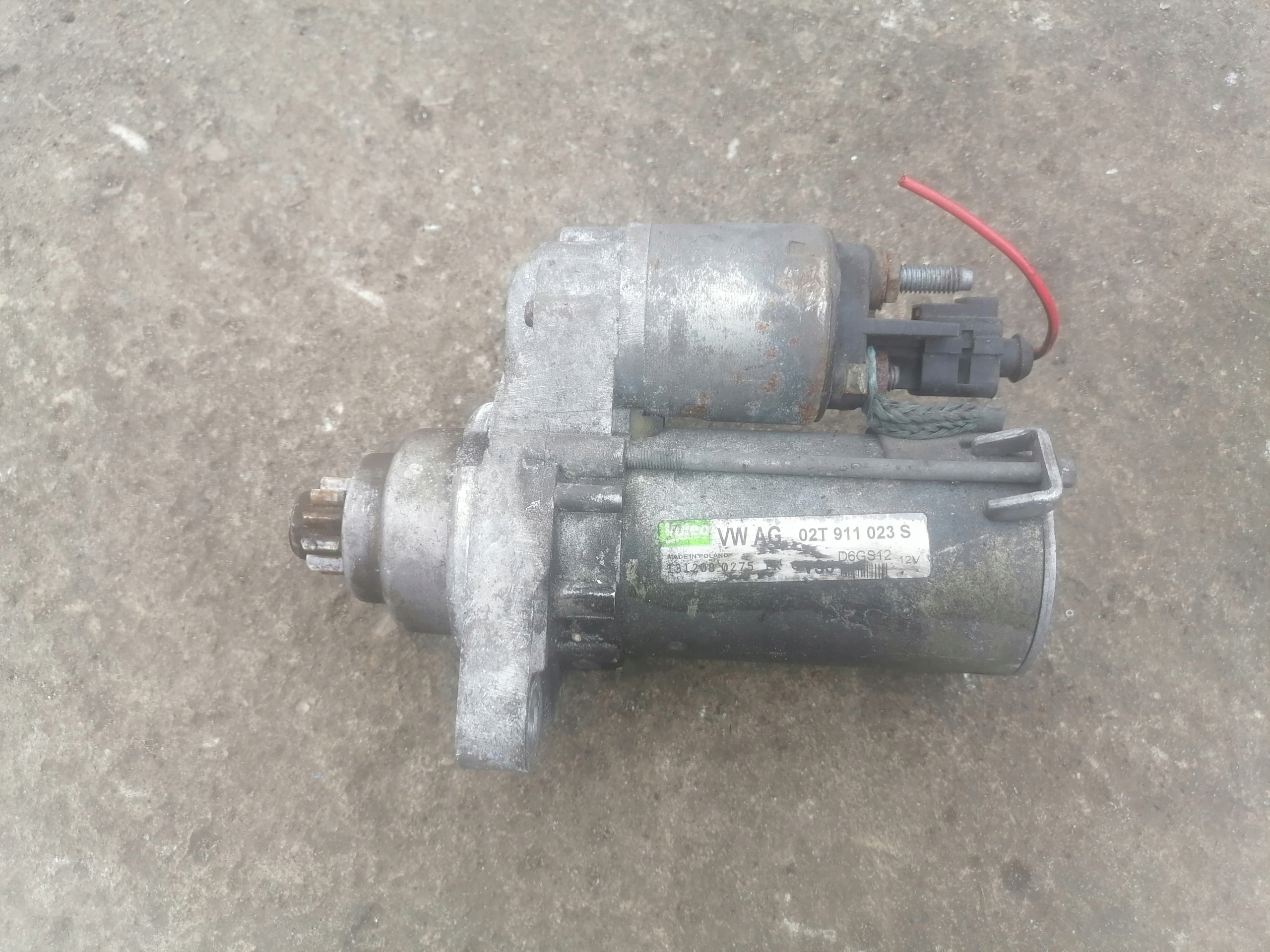 starter AUDI VW SEAT SKODA 02T911023S