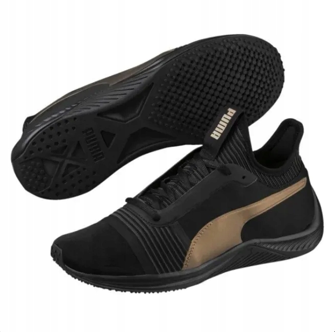 Puma dámské černé nízké sportovní boty Amp Xt 191125 05 36