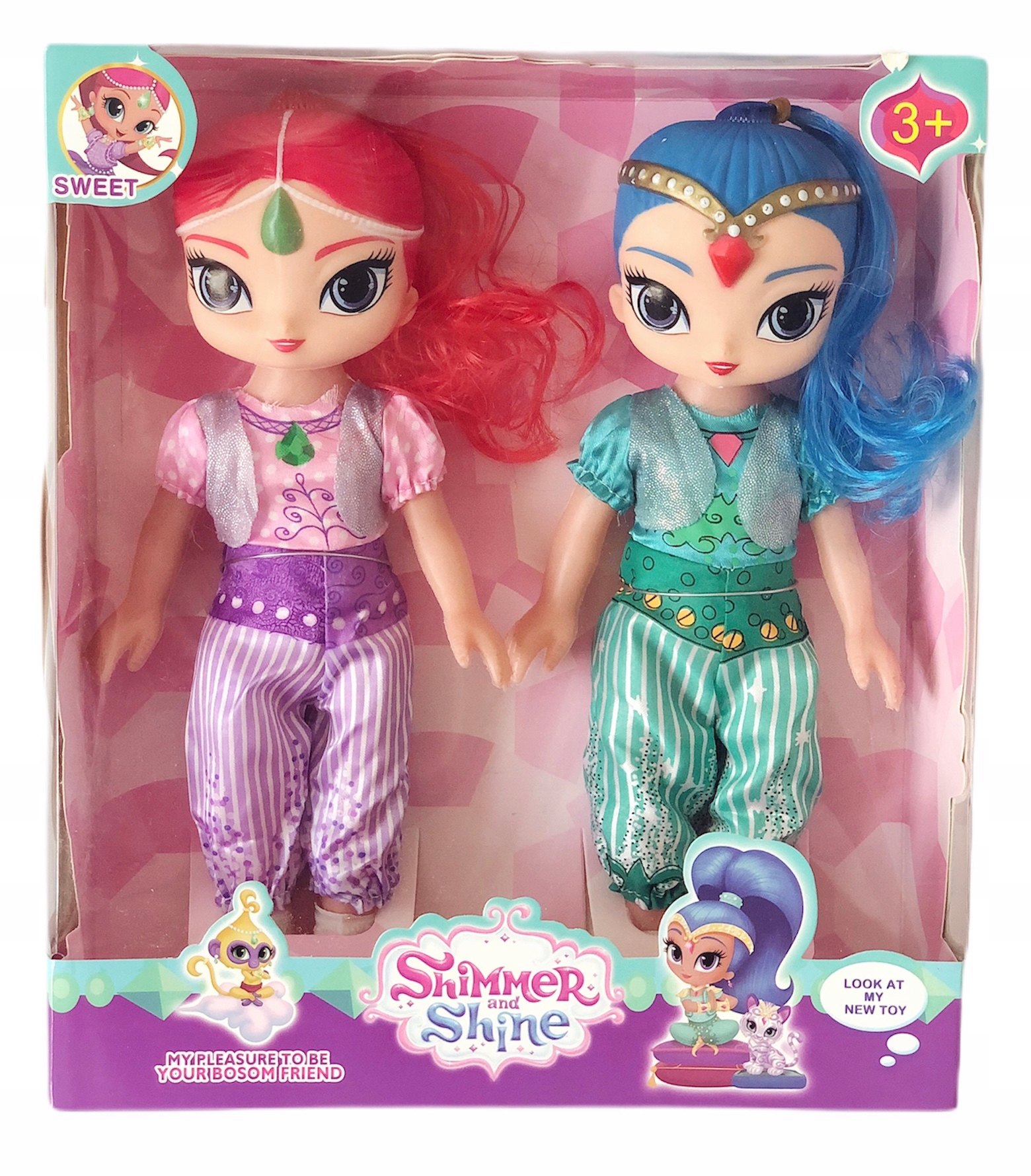 

Shimmer And Shine 2 Lalki Zestaw Śpiewają