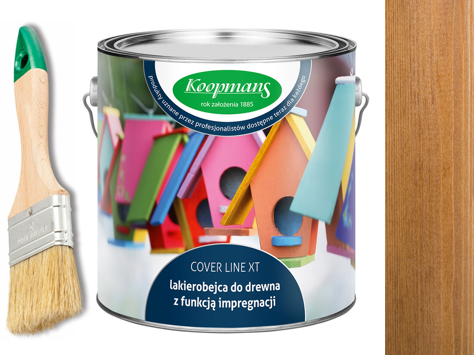 

Koopmans Cover Line Xt 1L Lakierobejca 106 Orzech