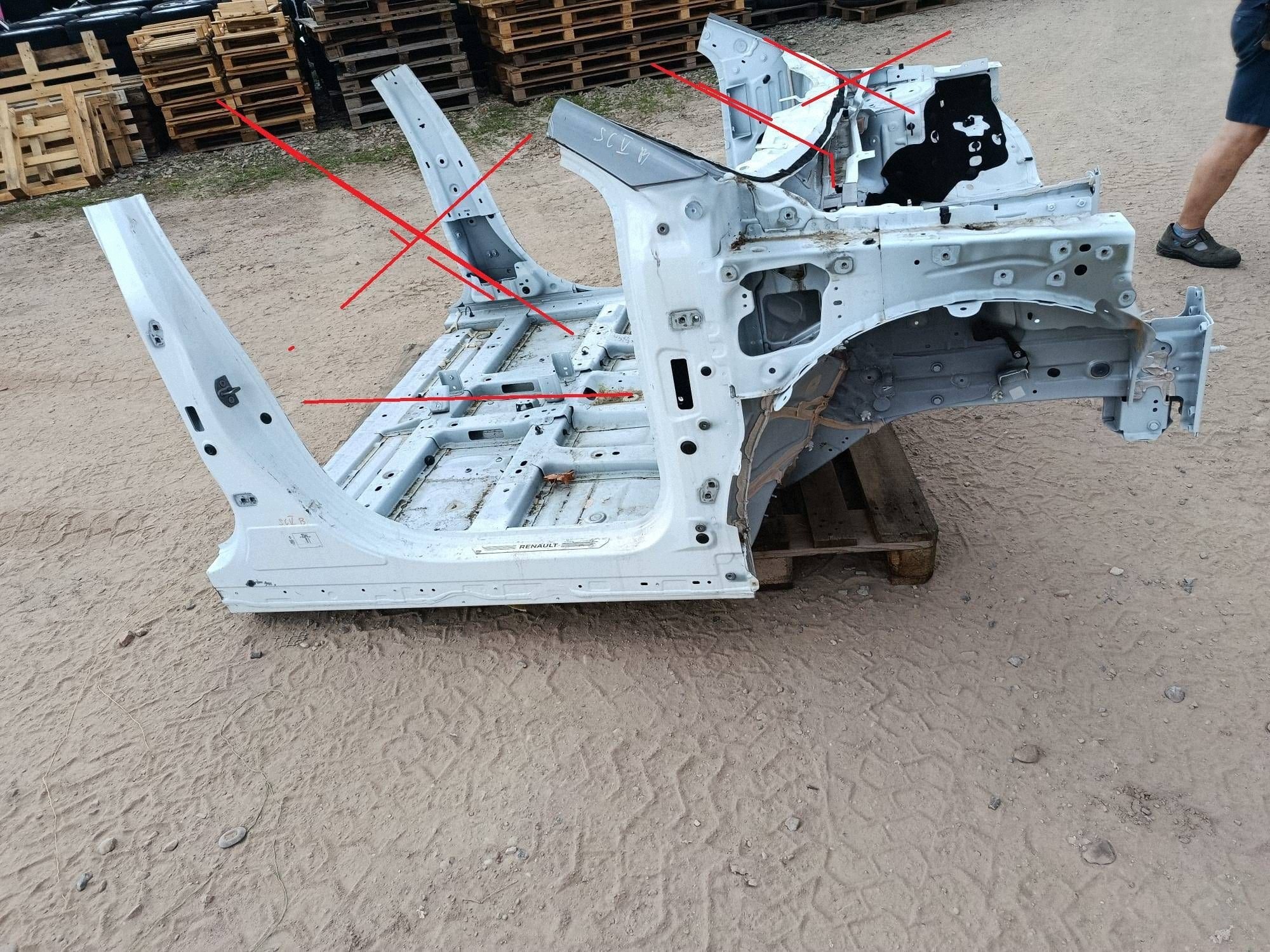 quarter bodywork front right Renault Scenic E-Tech V BIYXJ