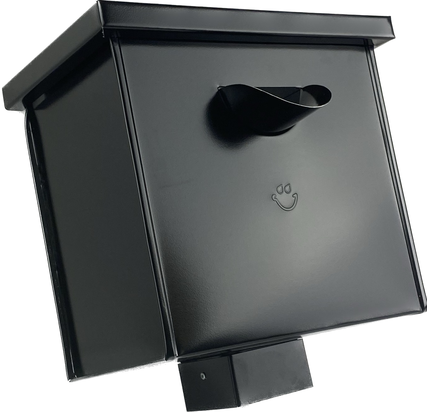 Odtokový koš pro trubky 80 x 80 mm Galeco OCEL2 černý Ral 9005