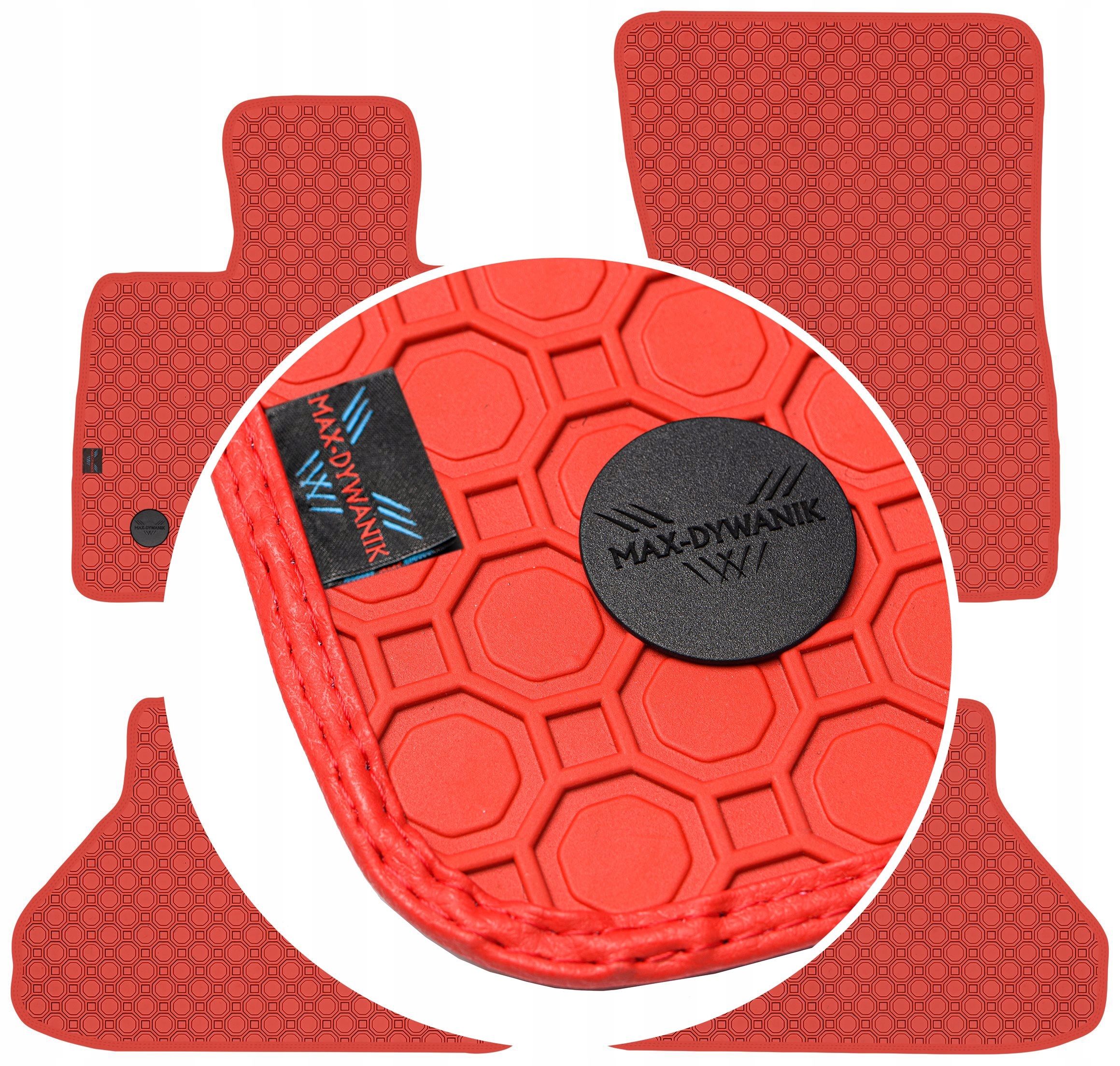 Bmw X6 E71 2008-2014 Koberce Červené