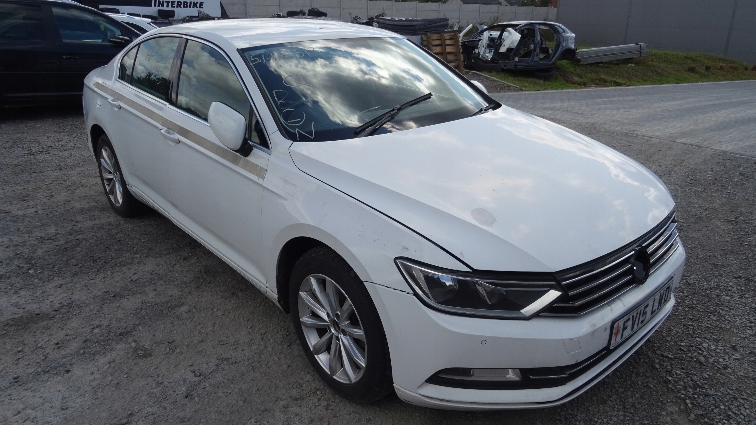 VW Passat B8 Tür Hinten Rechts Limousine Door 3G5833056A - Thumbnail 6