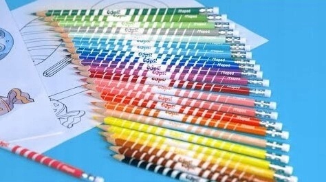 Kredki wymazywalne z gumką 24 kol. Maped ColorPeps Rodzaj ołówkowe