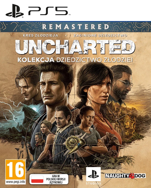 UNCHARTED KOLEKCJA DZIEDZICTWO ZŁODZIEI PS5 PL
