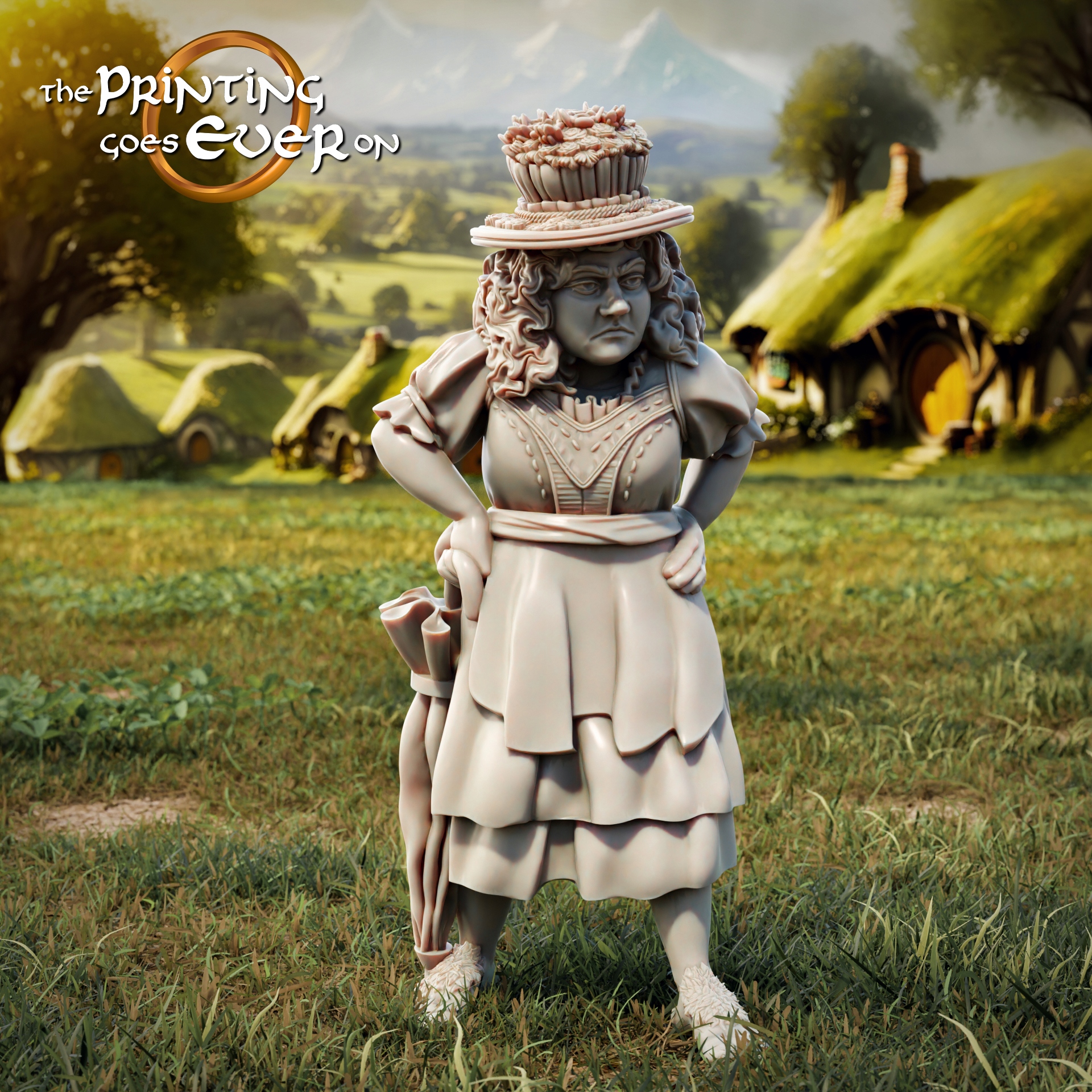 Halfling Commoner A The Printing Goes Ever On