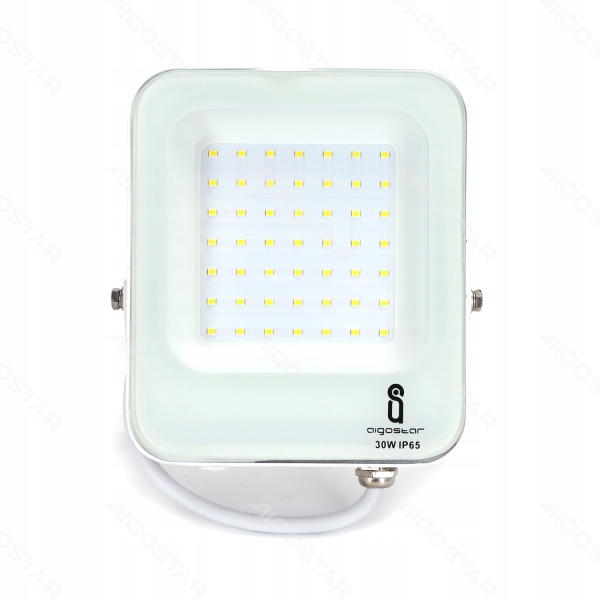 NAŚWIETLACZ HALOGEN LED SLIM 30W 6500K IP65