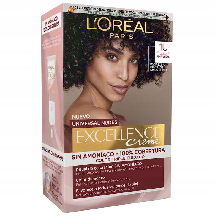 Loreal Paris Barva Creme 1U Black Univerzální černá