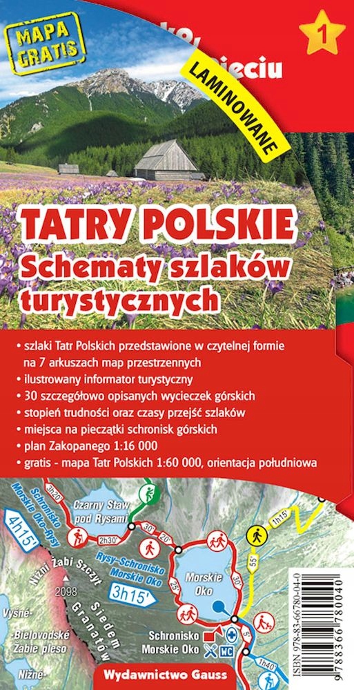 

Tatry Polskie. Schematy Szlaków Turystycznych Wy..