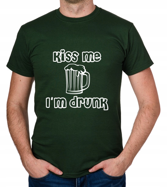 

koszulka Kiss Me I'M Drunk prezent