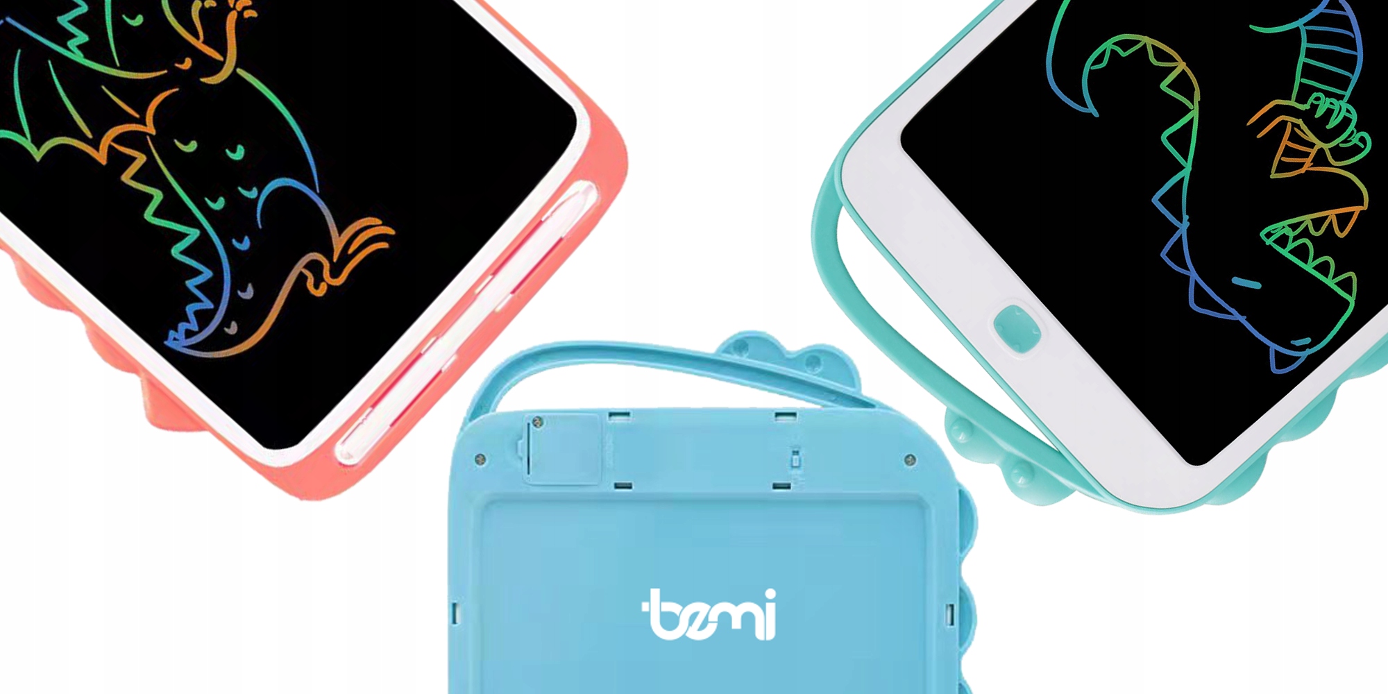 10" tablet do rysowania Bemi Doodle niebieski Materiał plastik