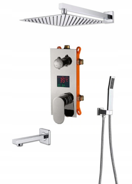 Podomietkový Displej Dažďovej Sprchy S Výtokom 30 CM