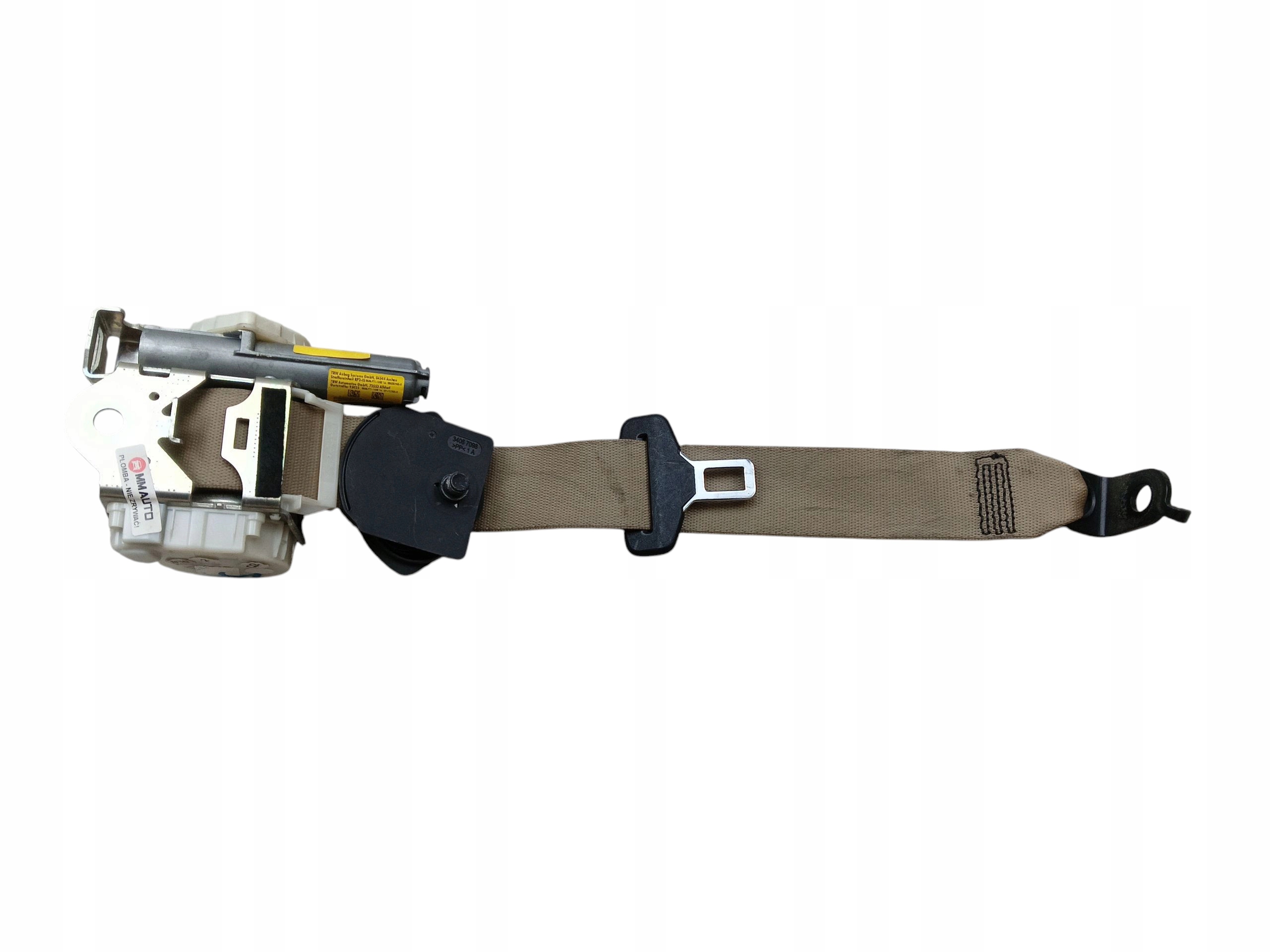 Gurten Sicherheits rechts heck MERCEDES E W212 (2009-2012)