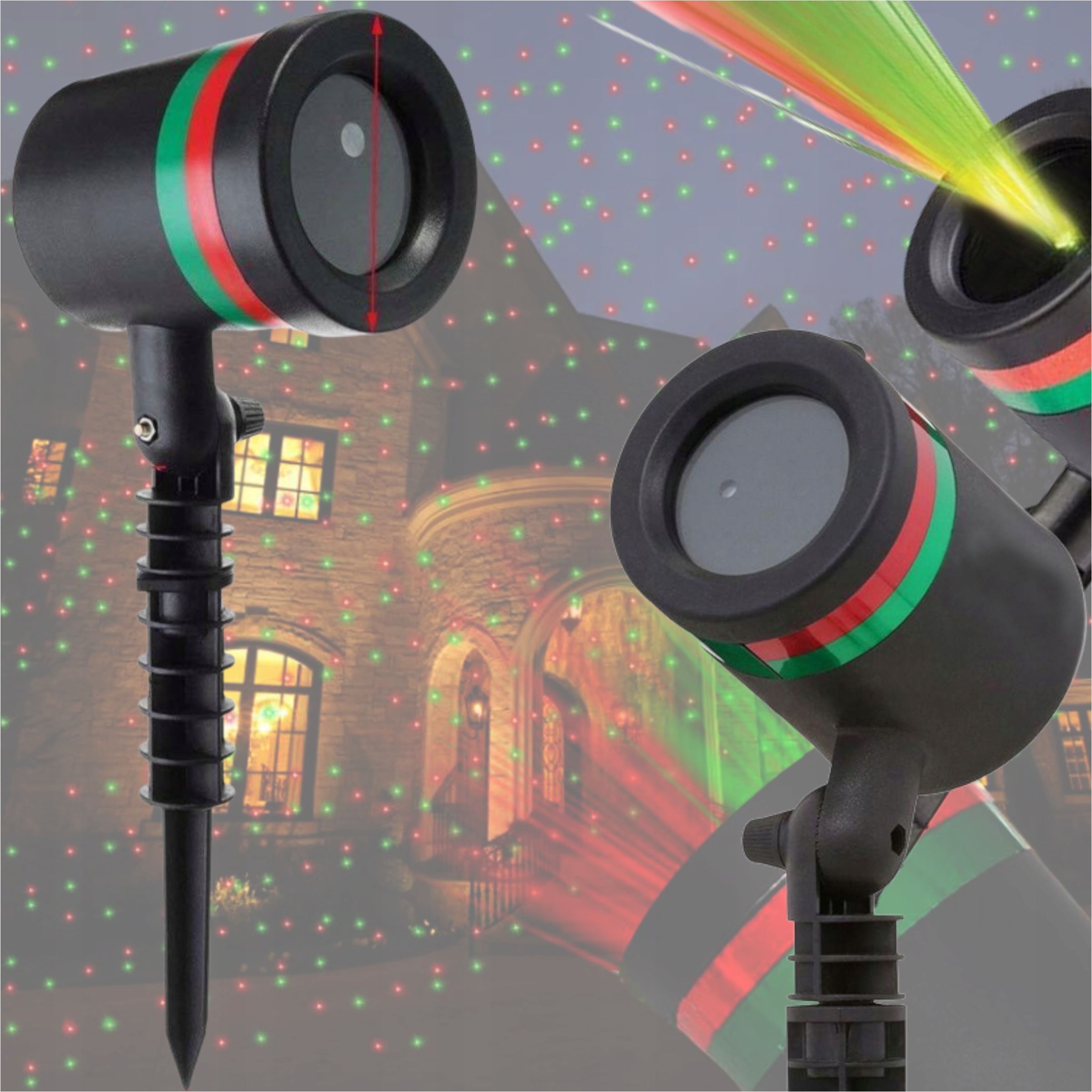 Vánoční Osvětlení Pro Dům A Pokoj, Laserový Projektor S Hvězdami