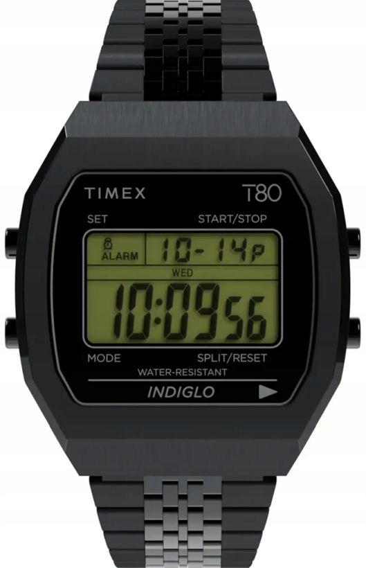 Digitální Vintage Hodinky Timex TW2W91600 T80 Klasik S Podsvícením 36 mm