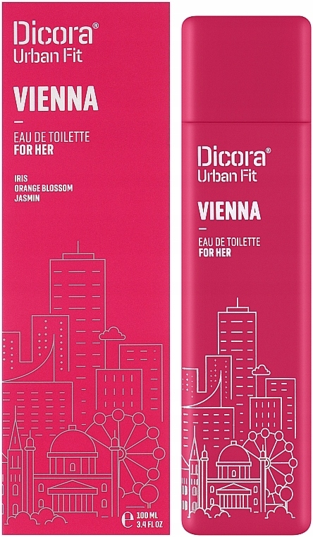 Dicora Urban Fit Wienna Toaletní Voda 100 ML Pro Ženy