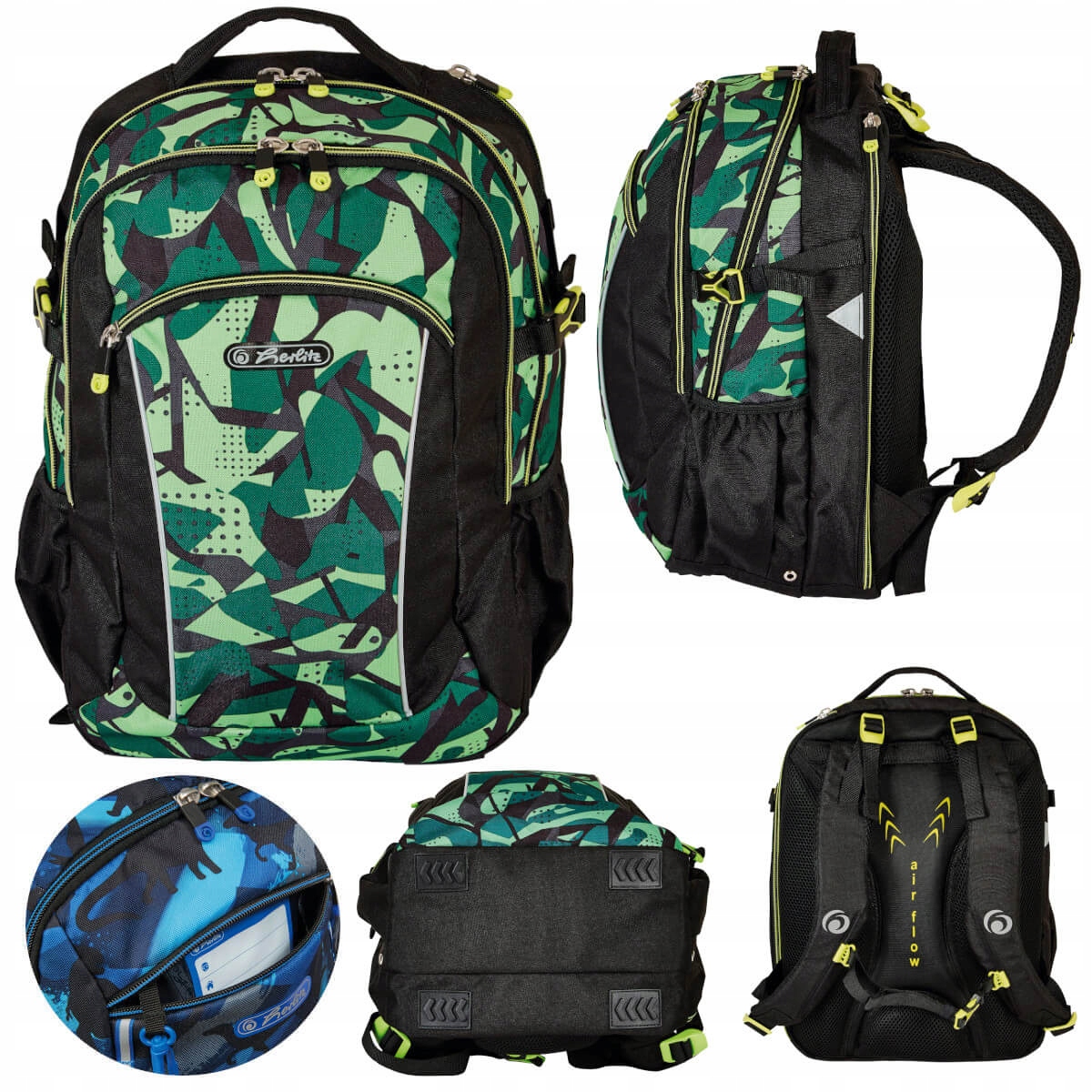 

Plecak szkolny Ultimate Camo Pet 24l Herlitz