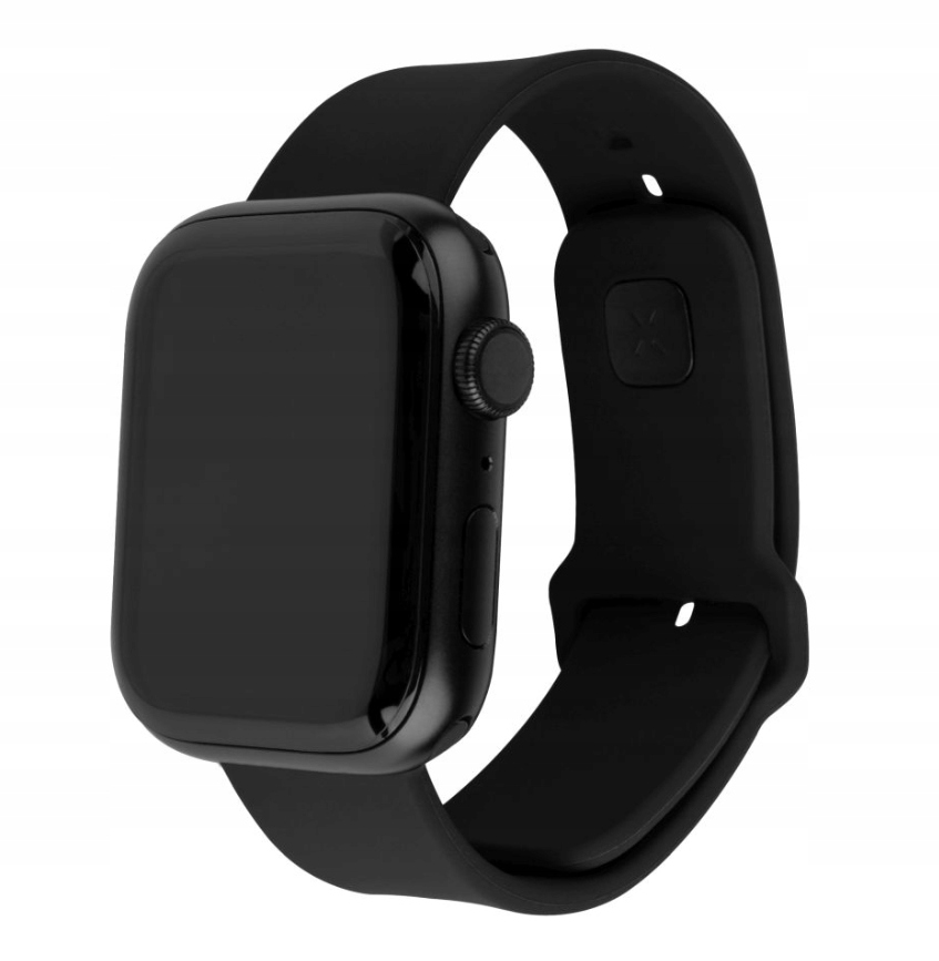Zestaw silikonowych pasków Sporty do Apple Watch 38/40/41 mm Czarny