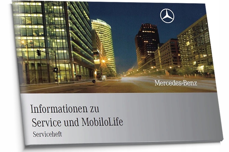 

Mercedes Niemiecka Książka Serwisowa 8 Modeli
