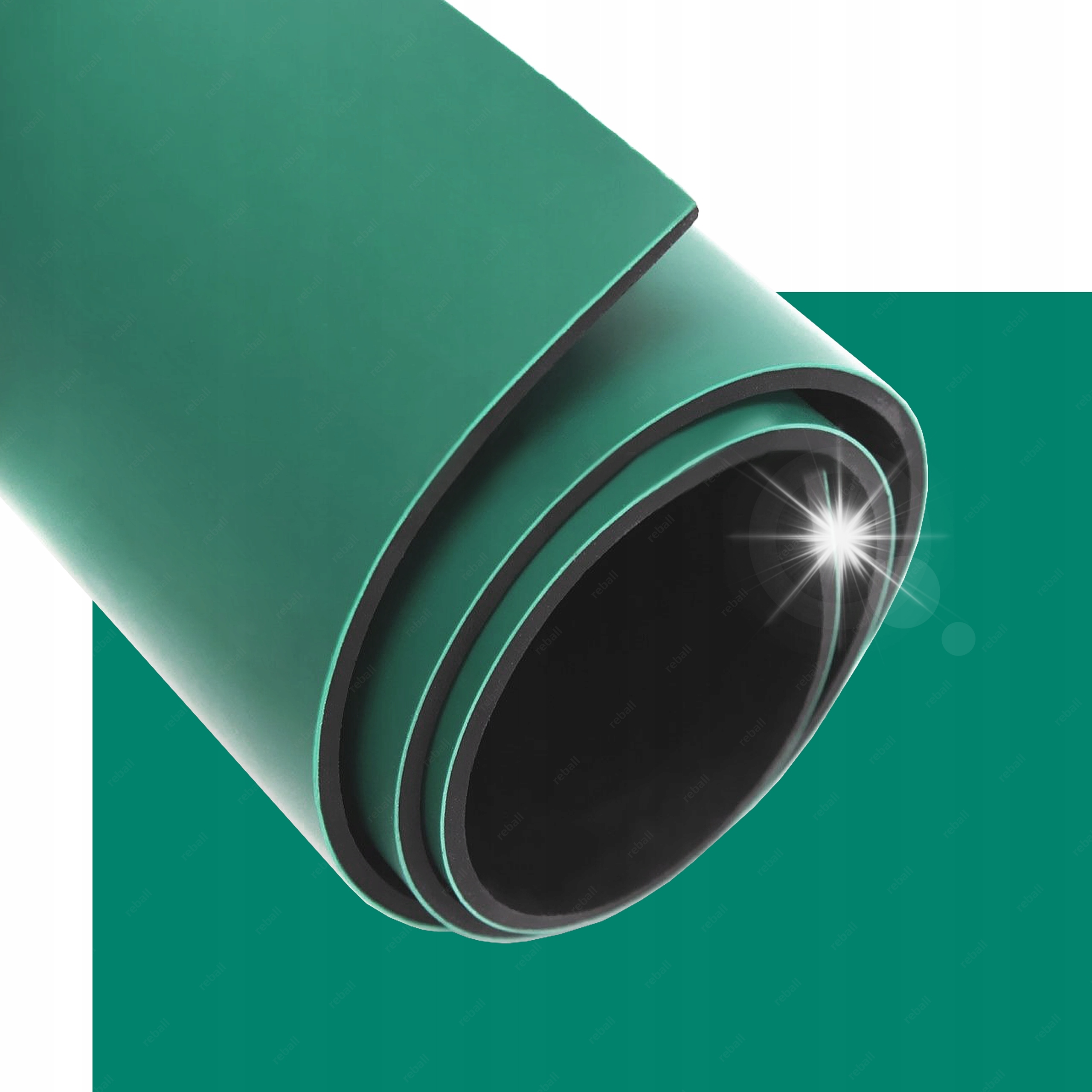 BEZZAPACHOWA ANTYSTATYCZNA MATA ESD SERWISOWA 600x2000 2mm ZIELONA MAT PVC