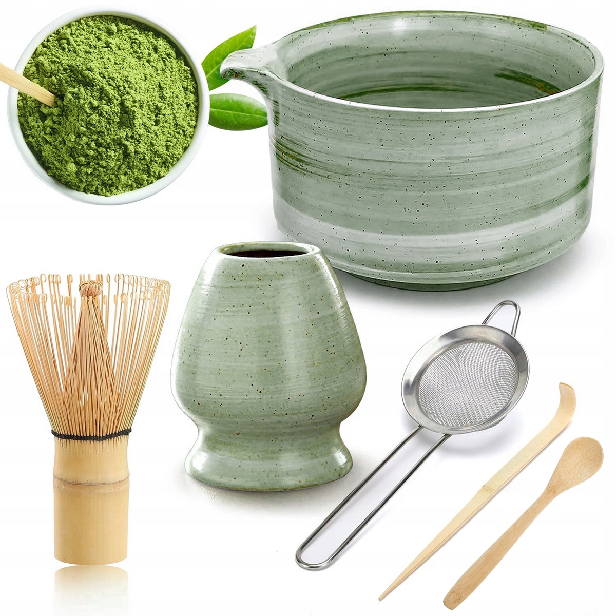 Levně Sada Nástrojů Matcha Je Ideálním Dárek Pro Přípravu Čaje