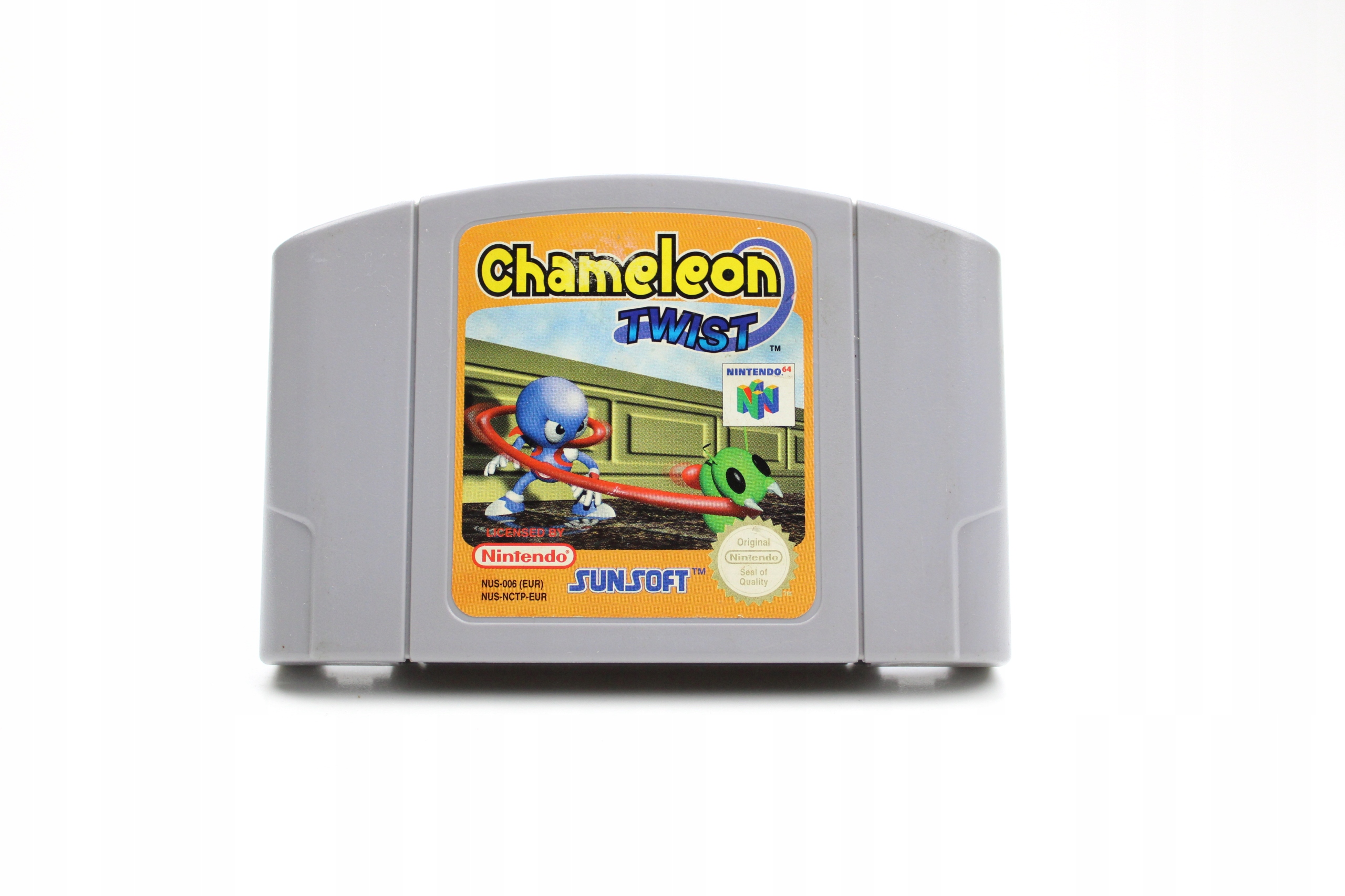 Chameleon Twist Nintendo 64 pudełkowa