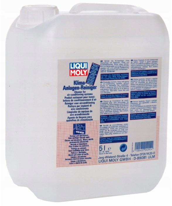 LIQUI MOLY PŁYN DO ODGRZYBIANIA KLIMATYZACJI 5L EAN (GTIN) 4100420040924