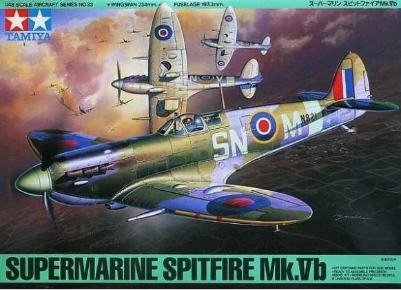 Supermarine Spitfire Mk.Vb Tamiya 61033 1:48