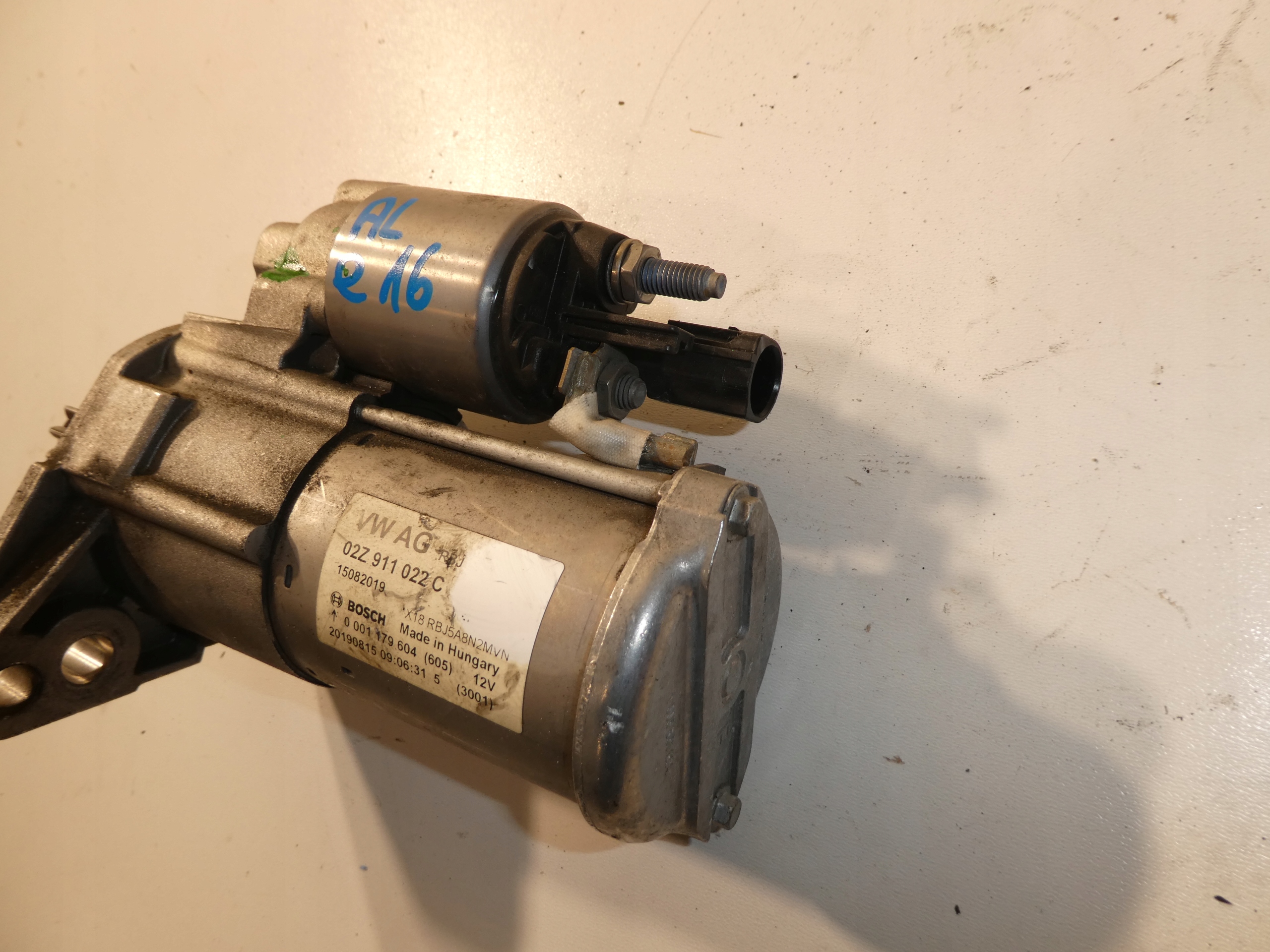 VW AUDI SEAT SKODA starter 02Z911022C