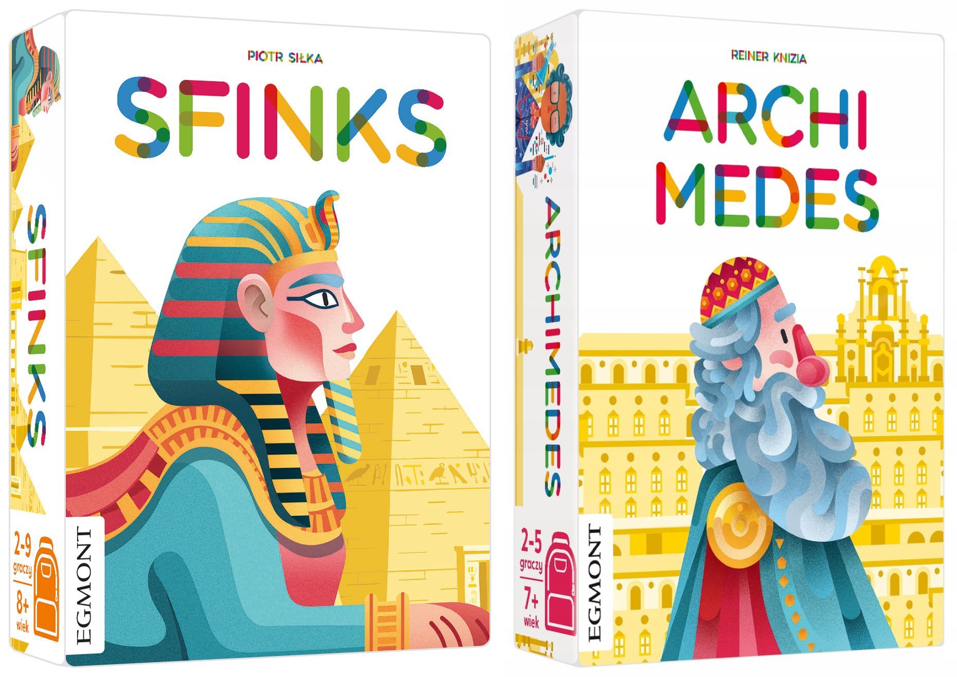 Sfinks Archimedes Zestaw gier matematycznych Egmont