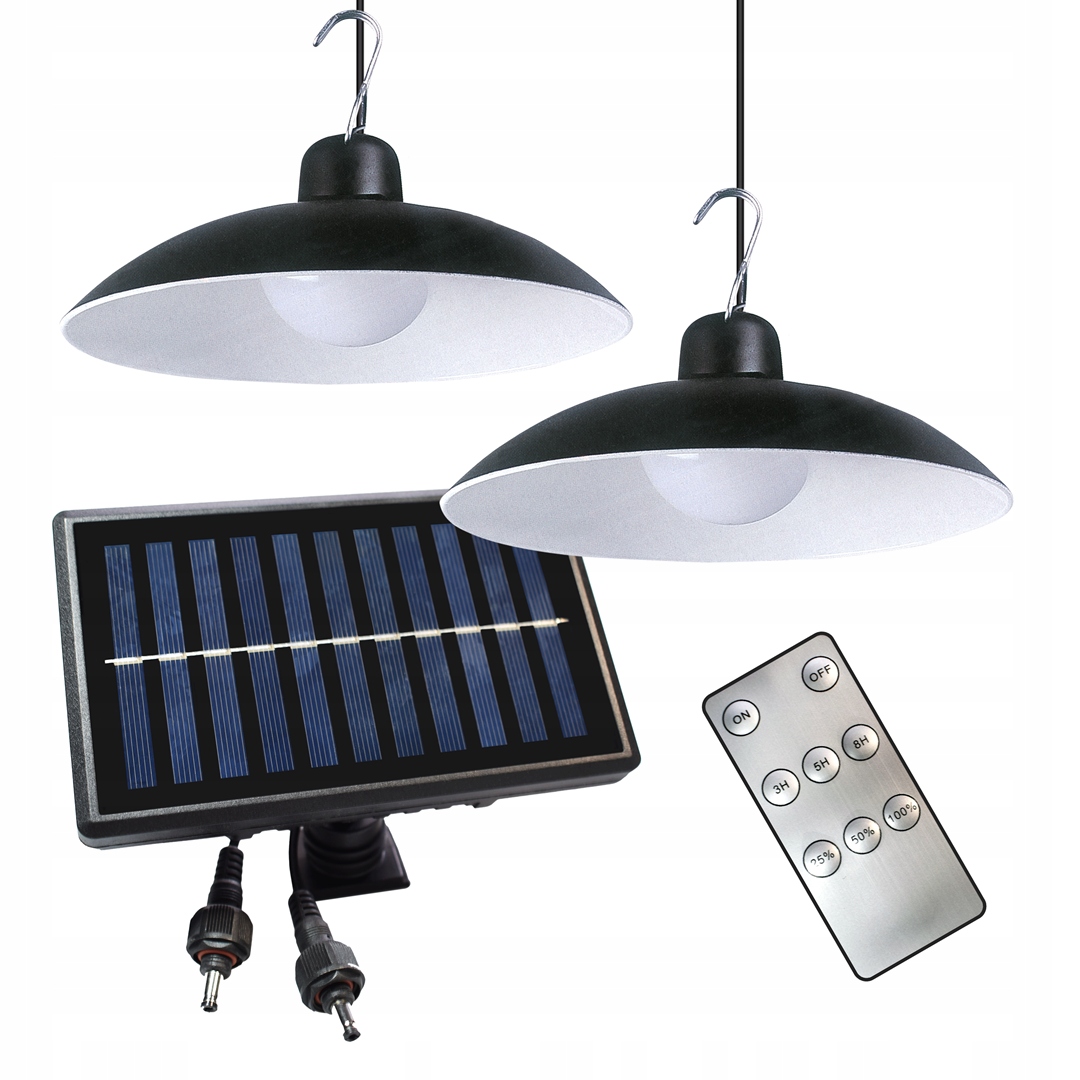 

2 x Oprawa Solarna pod pergole tarasowa z pilotem