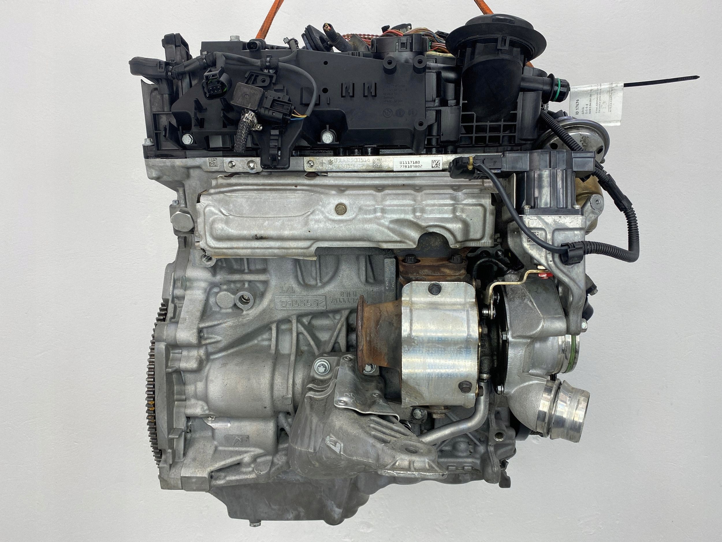 motor komplet N47D20A BMW 520d E60 N47 2.0d N47D20 177KM