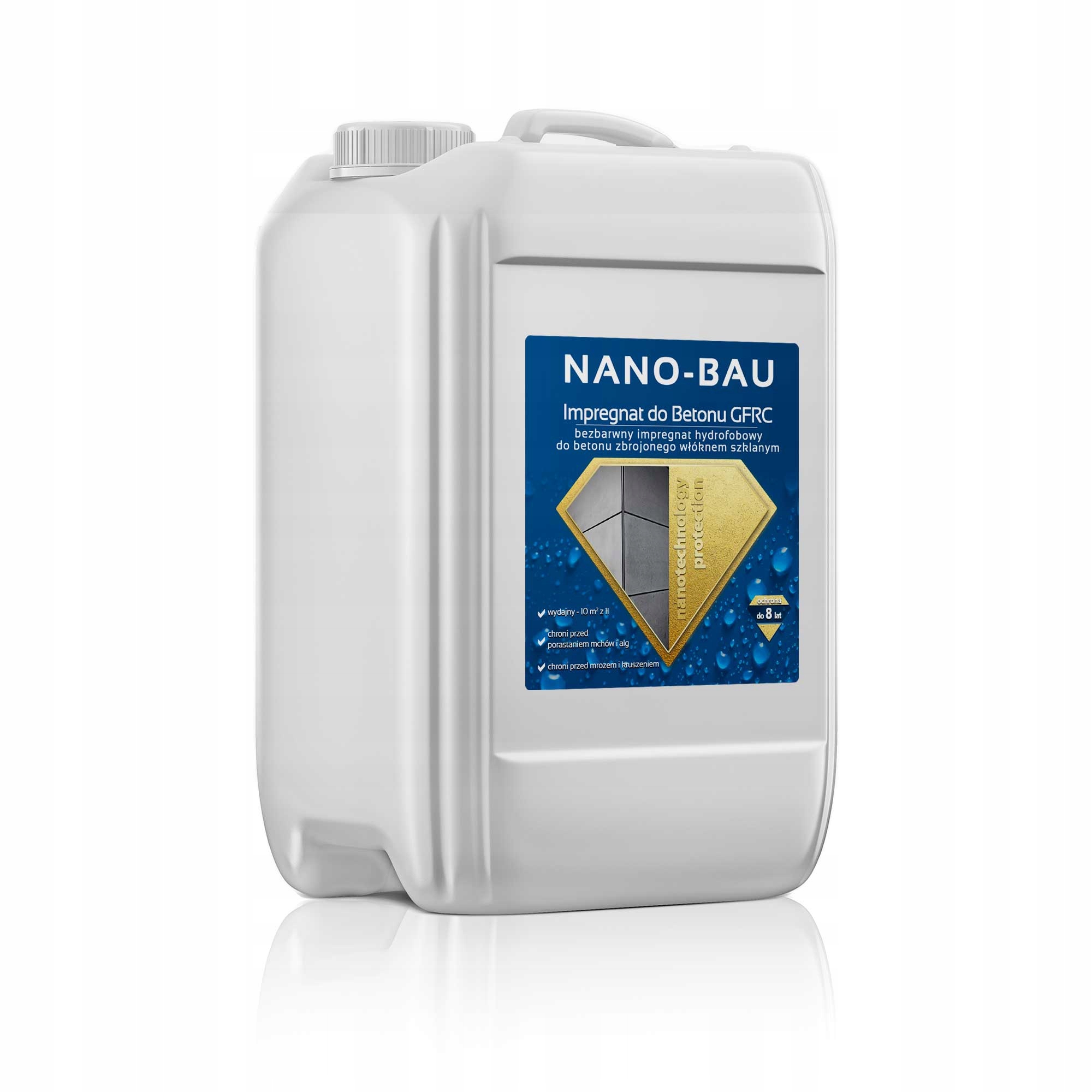 Nano-bau Beton Gfrc impregnace na betonu 20 litrů Chrání beton až do 8 let