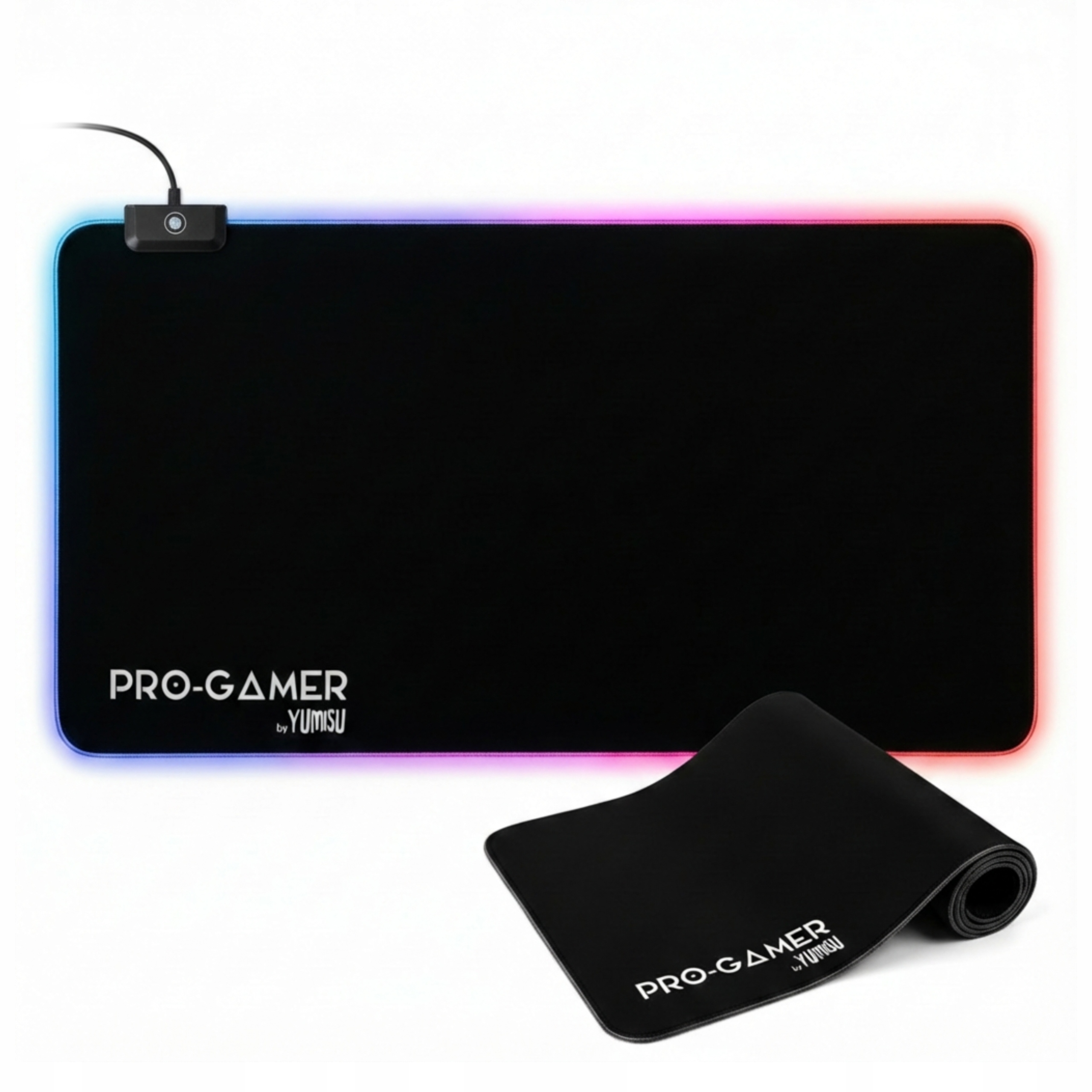 Podkładka pod mysz klawiaturę Gaming Mata Na Biurko Pro-gamer Led 80x45 XL