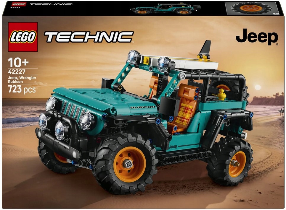 Stavebnice Suv Jeep Wrangler Rubicon 42227 Lego Technic