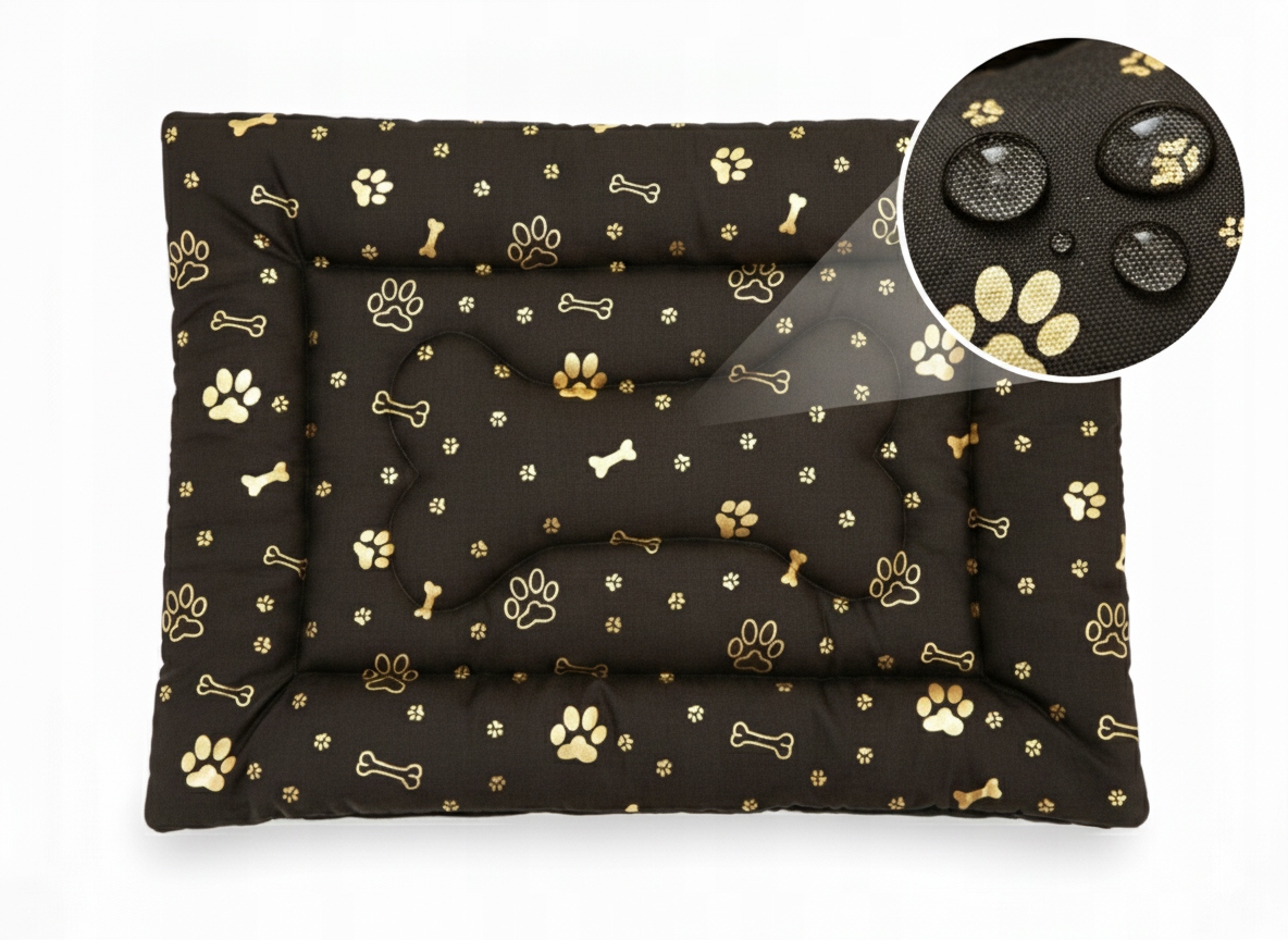 Levně Měkké voděodolné pelíšek pro psa podložka 130x90 potah polštář