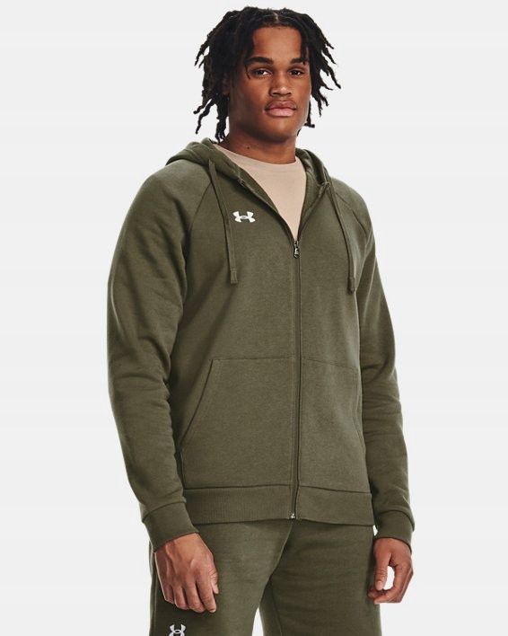 Pánská Mikina Na Zip Sportovní Under Armour Rival Fleece Fz Hoodie Xs