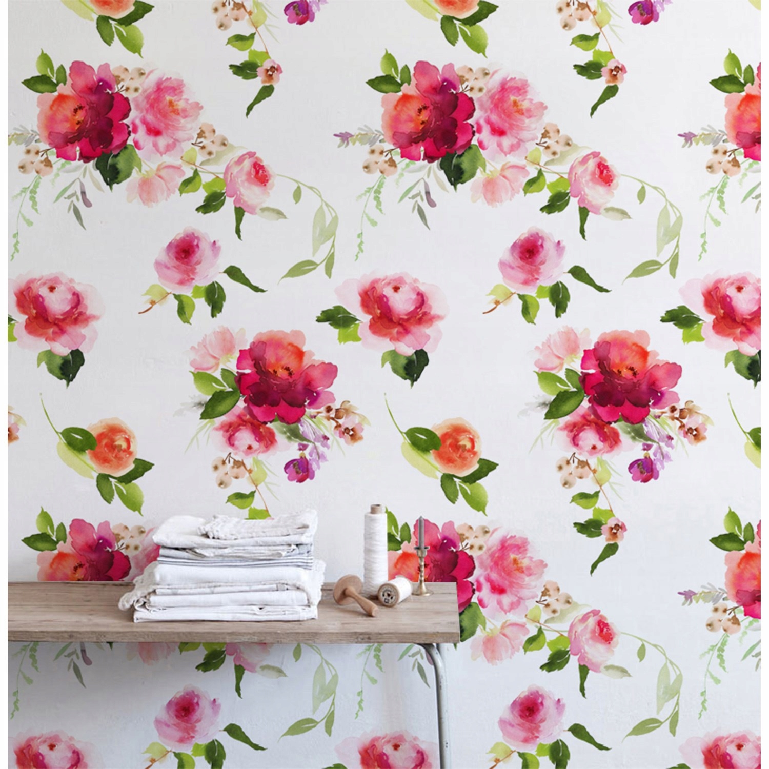 

Tapeta flizelina Kwiaty wiosenne 250x104 cm + klej