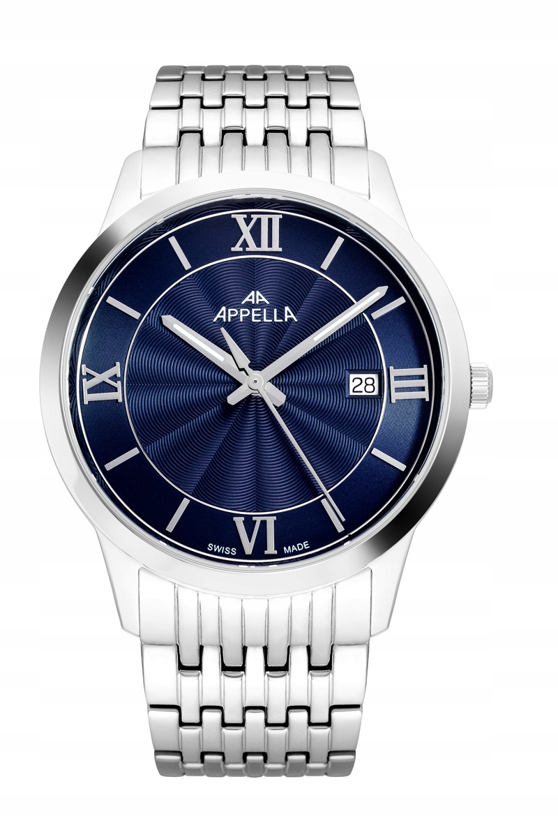 Nové Originální Pánské hodinky Appella L12005.5165Q Gravírování
