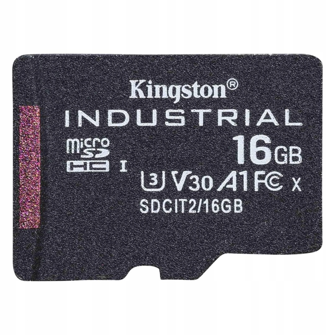 Kingston Karta pamięci Industrial microSD Hc 16GB Class 10 Uhs-i U3 A1 V30