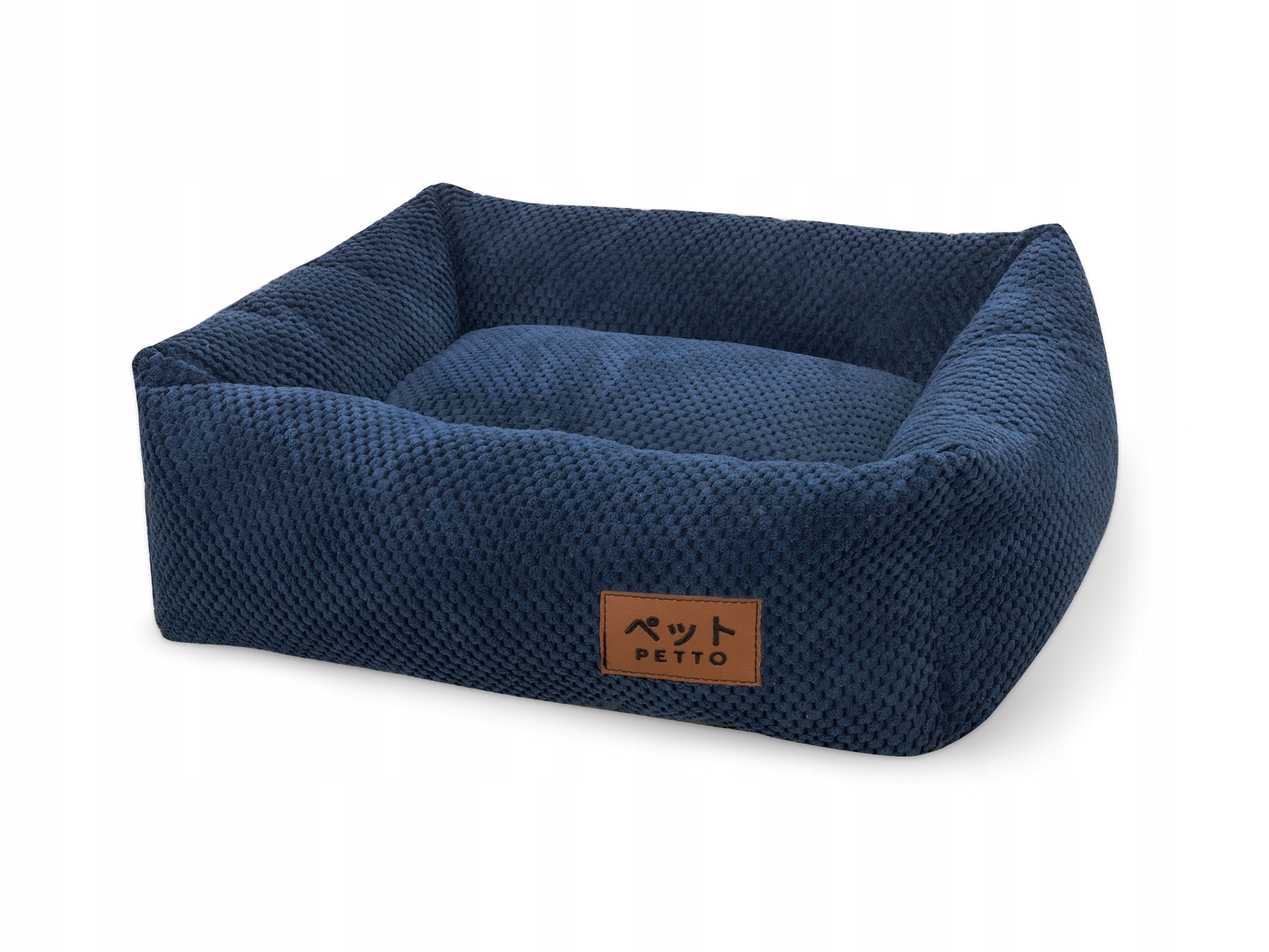 Levně Petto pelíšek Osaka pro psy tmavě modré L 115/90 cm