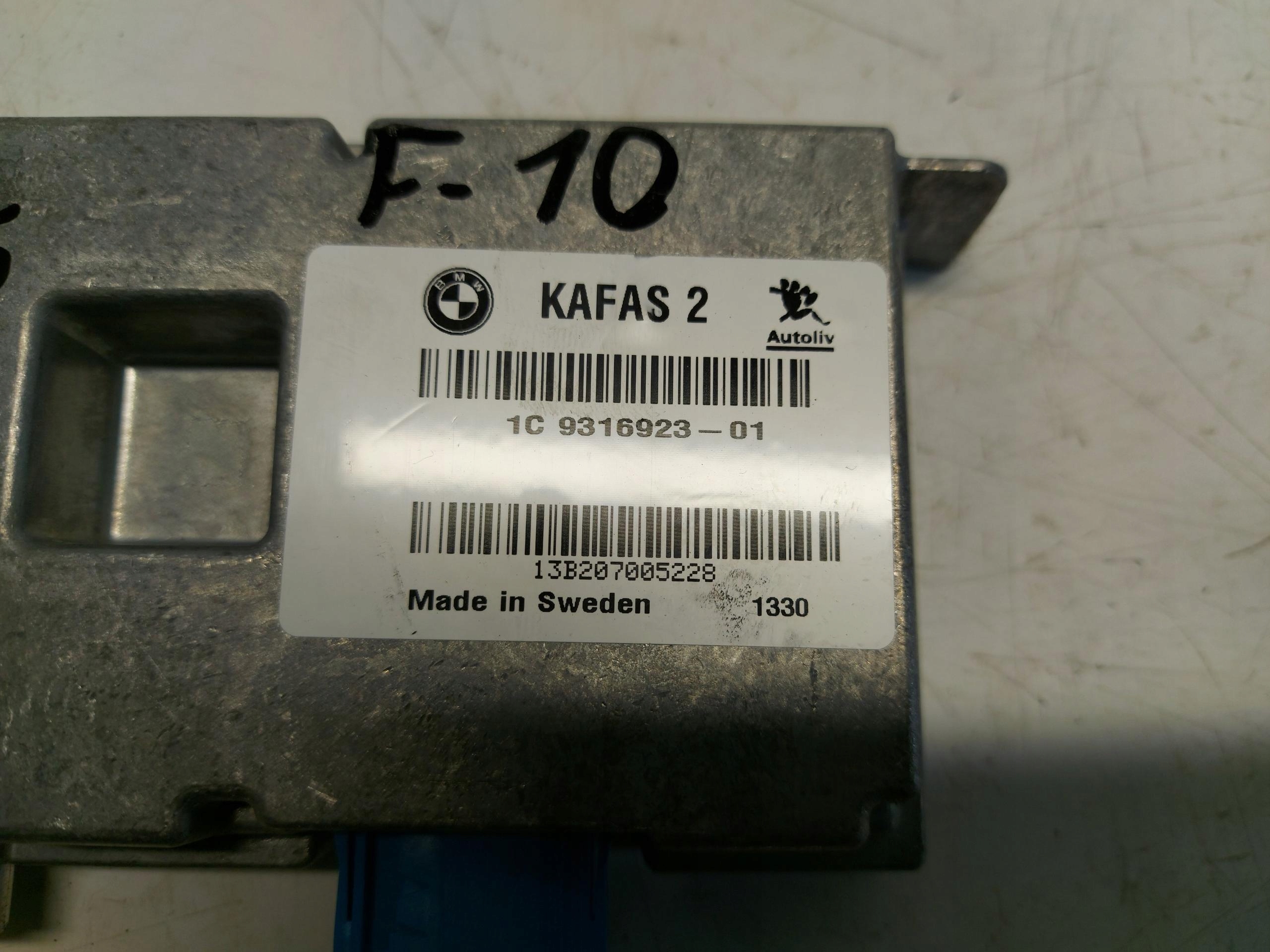 BMW F10 M5 M6, 2013r module control unit kamery kafas 9316923